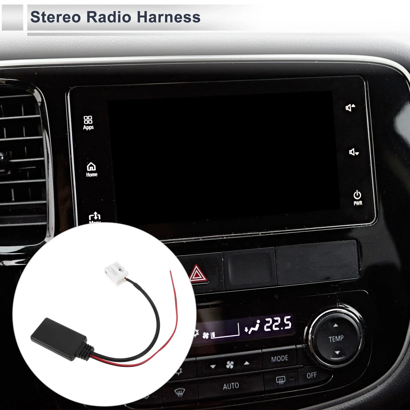Stereo Radio Harness for Mercedes Benz W169 W245 W203 W209 (2001-2012)