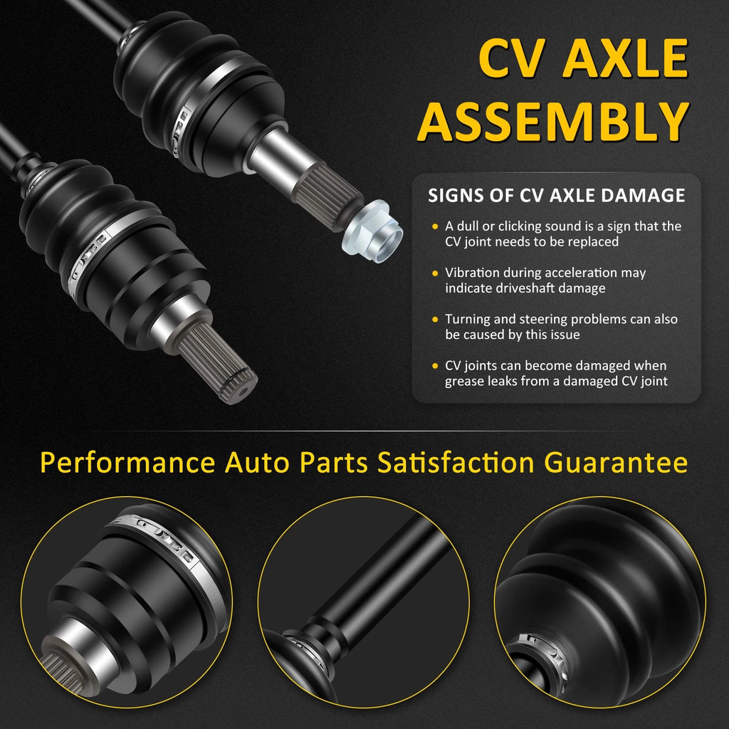 Rear CV Axle for Yamaha Grizzly 700 4x4 (2016–2019)