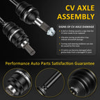 Rear CV Axle for Yamaha Grizzly 700 4x4 (2016–2019)