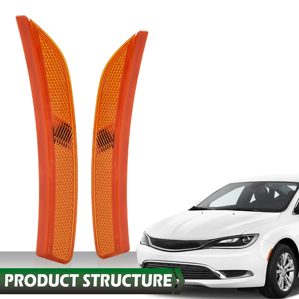 Amber Side Marker Light for Chrysler 200 (2015–2017)