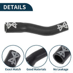 Radiator Hose Coolant Pipe for Audi A6 (2008–2011) No. 06E121088F Rubber