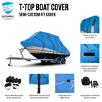 Fishing Boat Storage Cover for Hydra-Sports 2100 CC