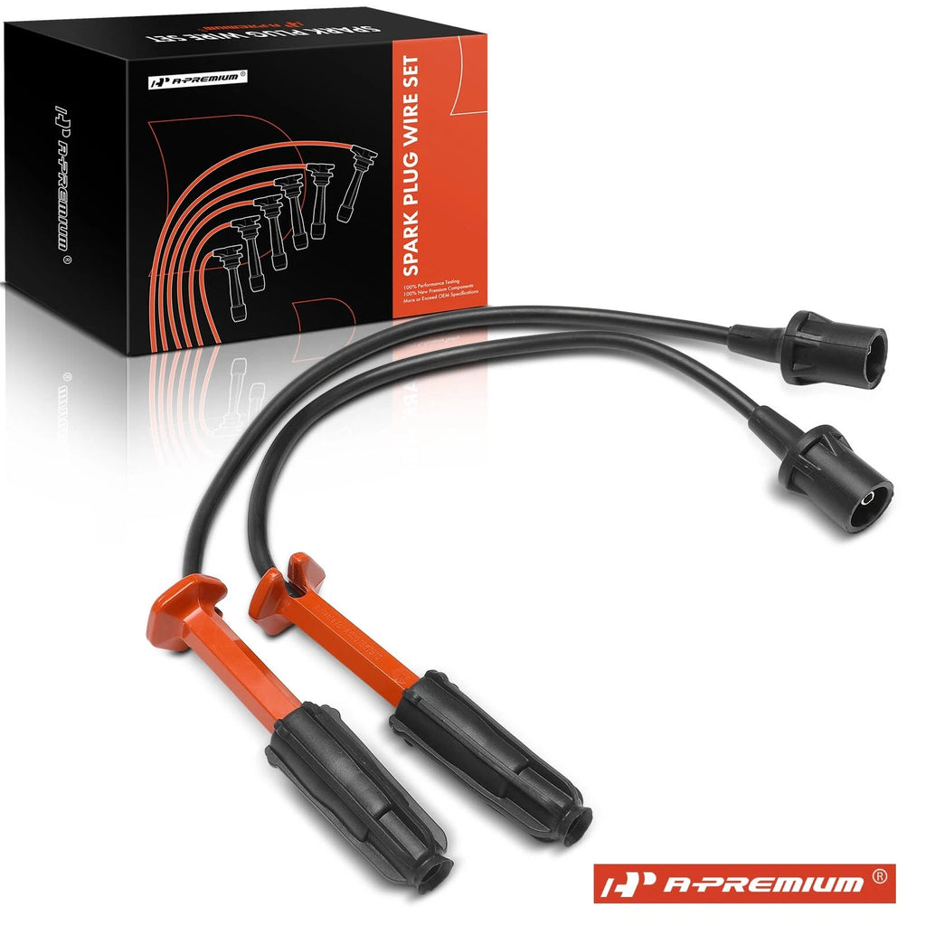 2Pcs Spark Plug Wire Set for Mercedes-Benz C230 SLK230 (1998–2006)