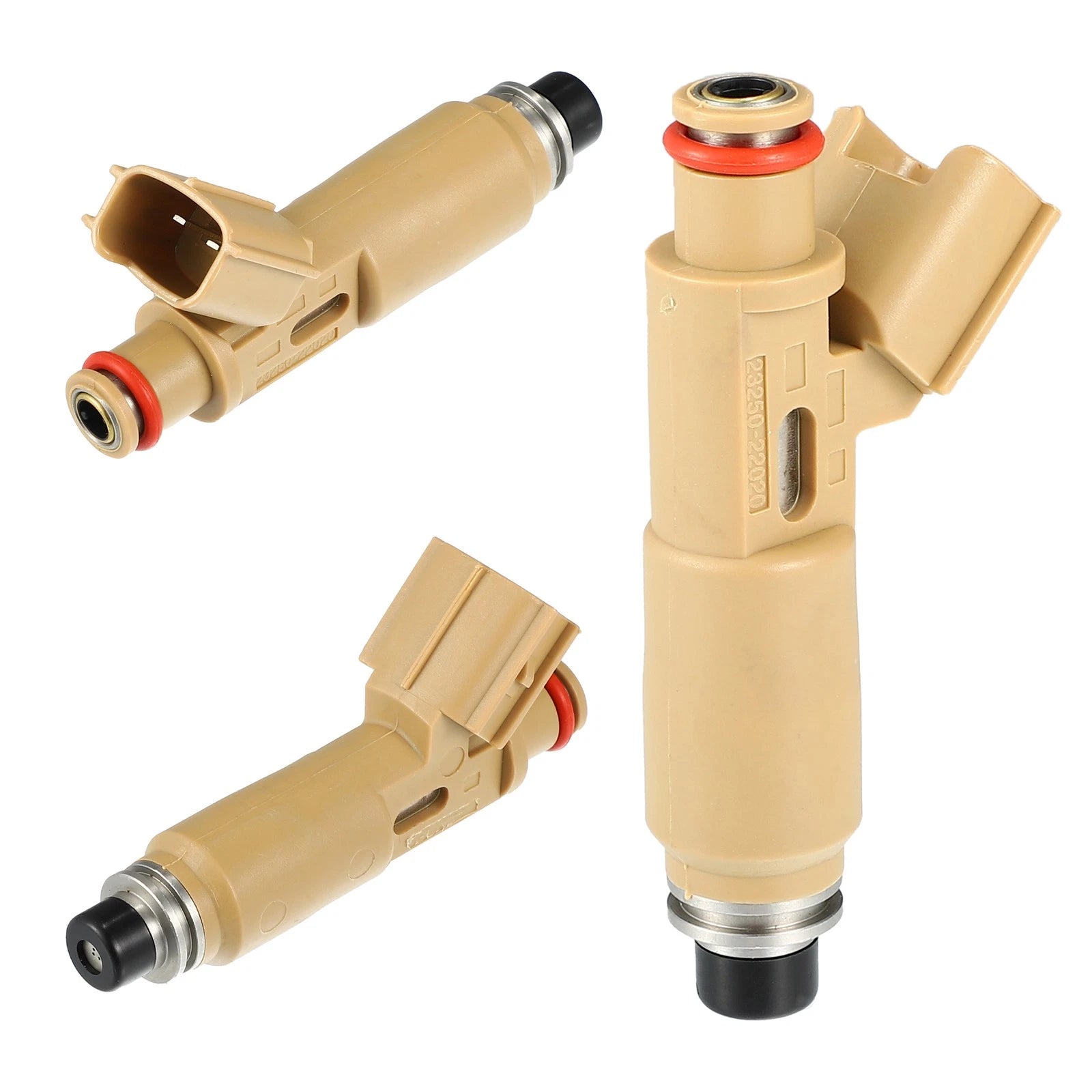 Set of 4 Fuel Injectors 23250-22070 for Toyota Corolla Matrix (2003–2006) 2ZZ-GE