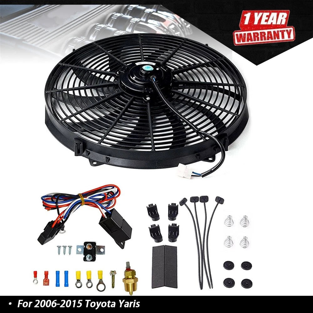 Electric Radiator Fan Kit 16 Inch for Kenworth W900 (1981–2013)
