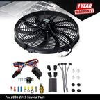 Electric Radiator Fan Kit 16 Inch for Kenworth W900 (1981–2013)