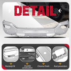 Chrome Front Bumper Cover for GMC Sierra 1500 (2016–2018)