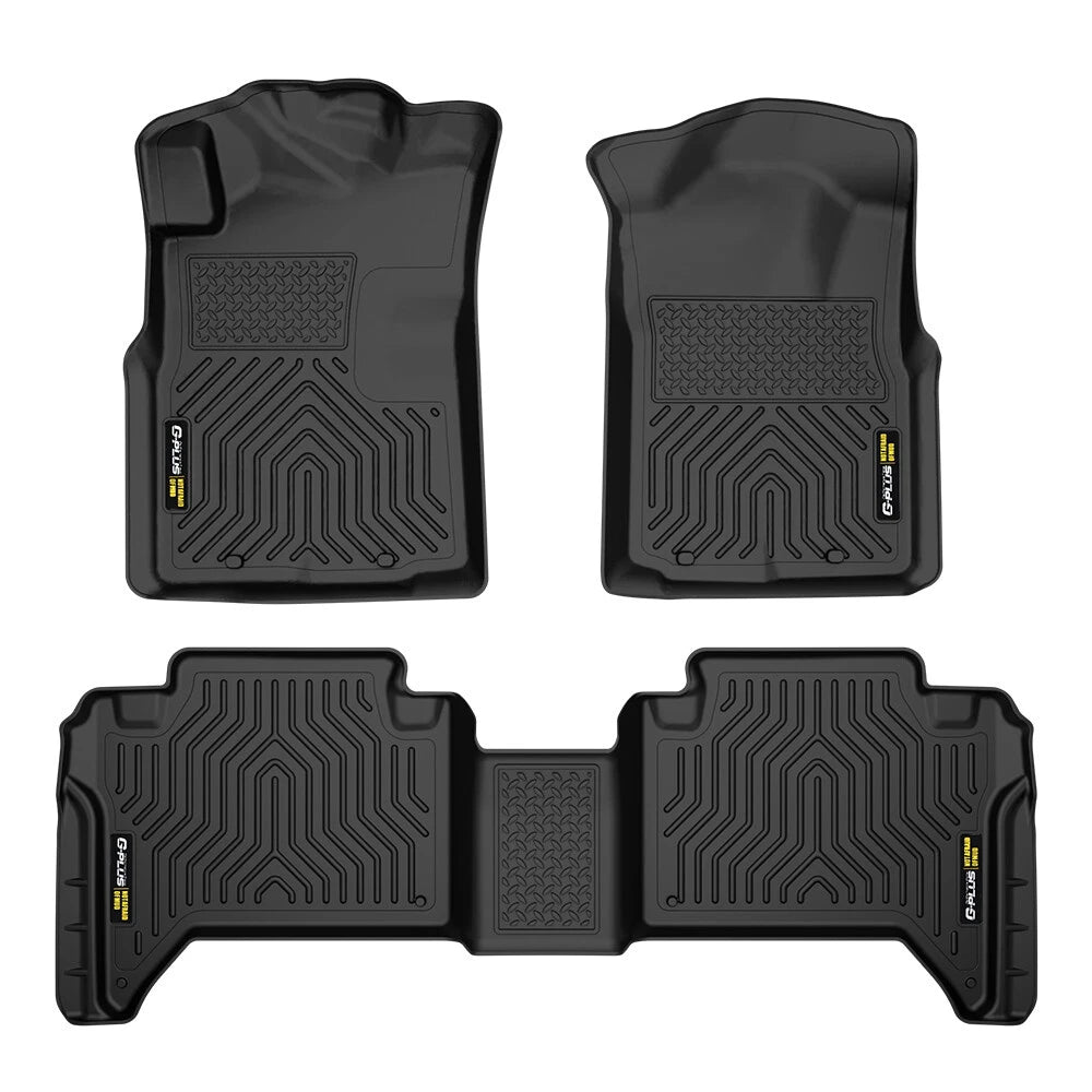 Set of TPE Floor Mats for Toyota Tacoma Double Cab (2005–2015)