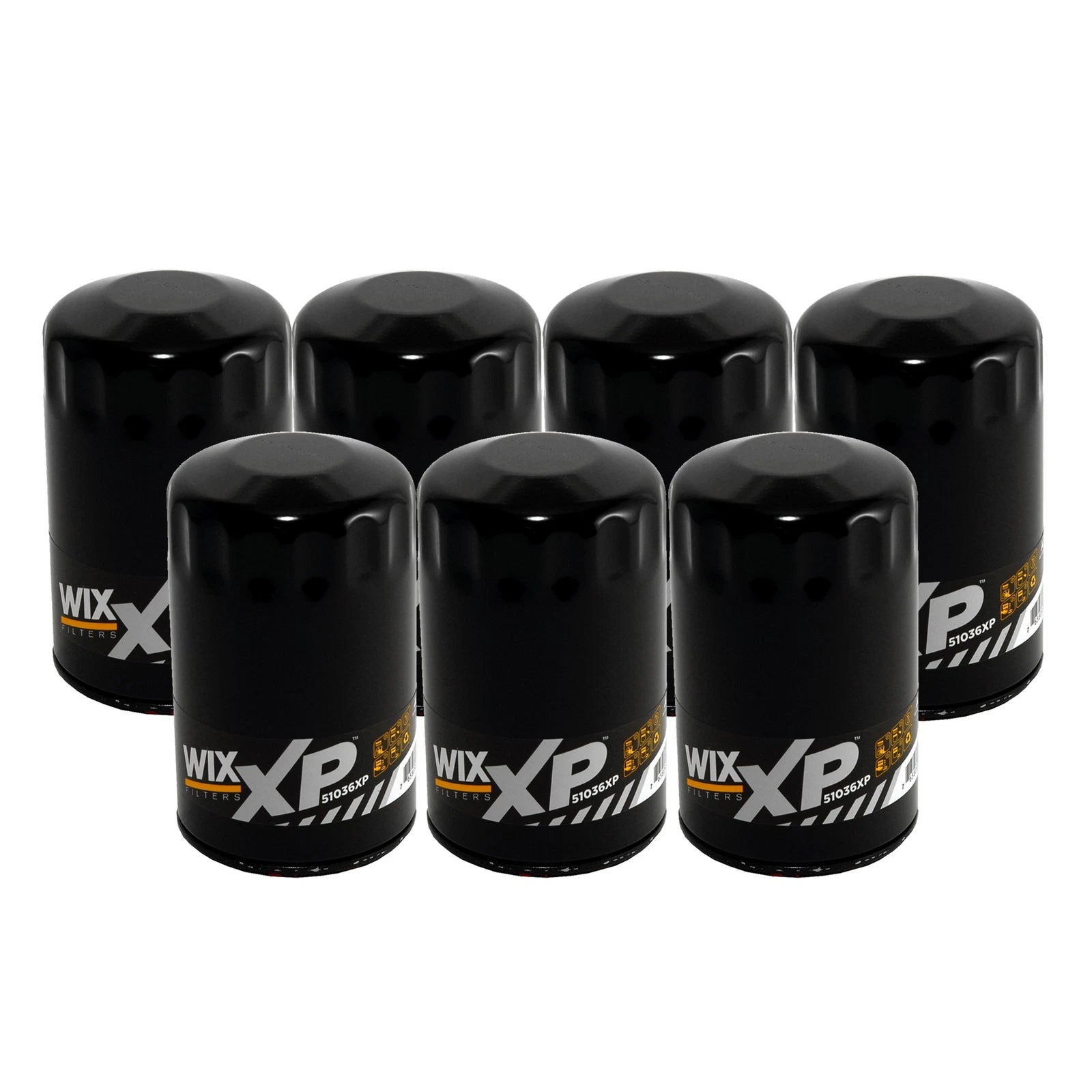 Set of 7 Engine Oil Filters for Cadillac Chevrolet GMC Isuzu Pontiac