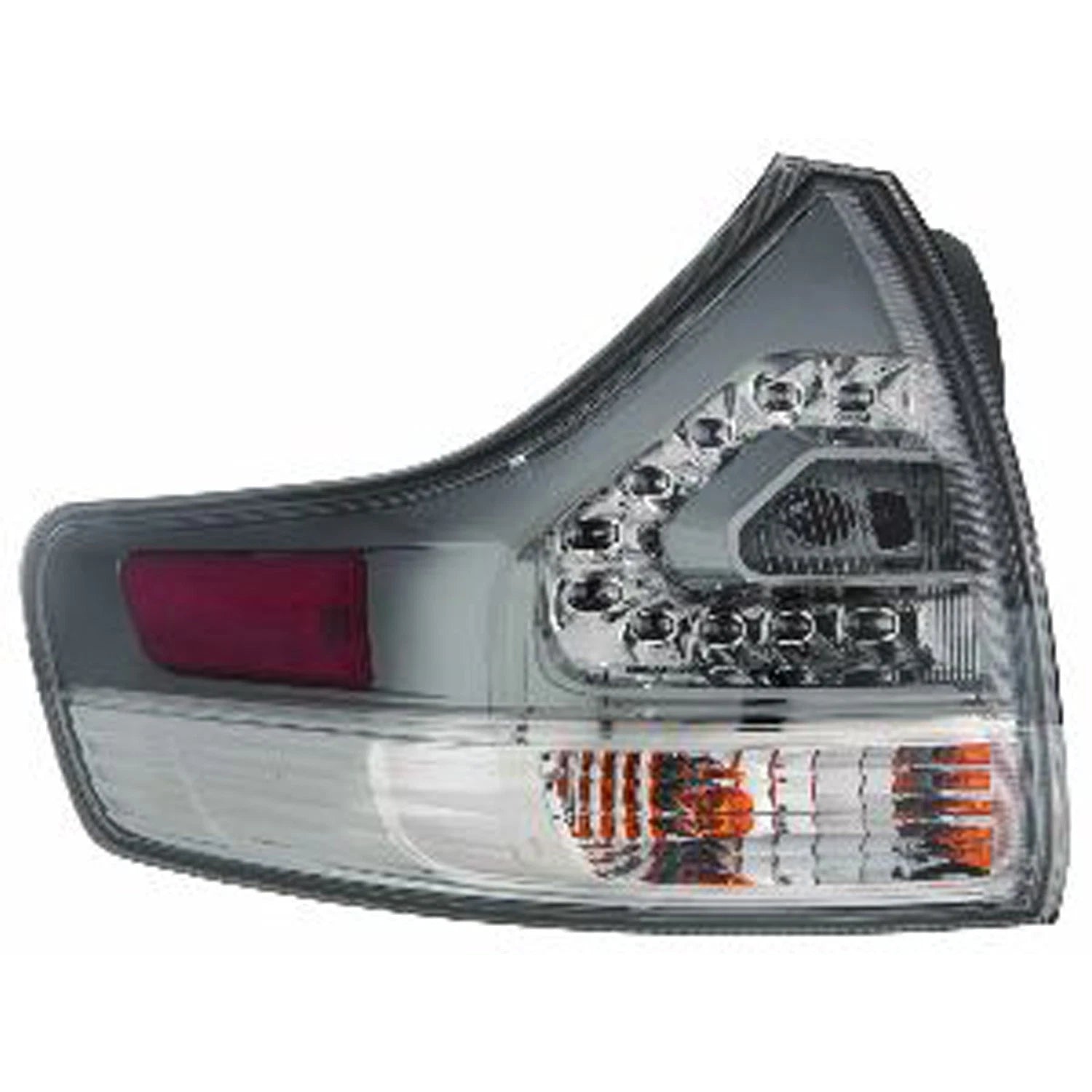 Replacement ABS Plastic Driver Side Outer Tail Light Assembly