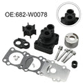 Repair Kit for Mariner Outboard Engine Pump Impeller (9.9, 15 HP) OEM 682W0078