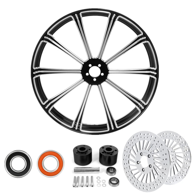 23" Front Wheel Rim Brake Rotor for Harley Touring ABS (2008–2025)