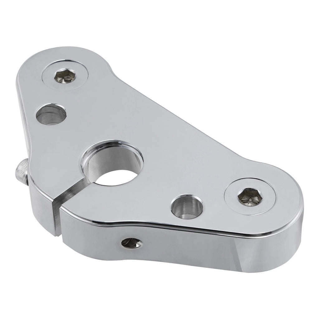 Chrome Triple Tree Top Clamps for Harley Heritage Springer (1997–2003)