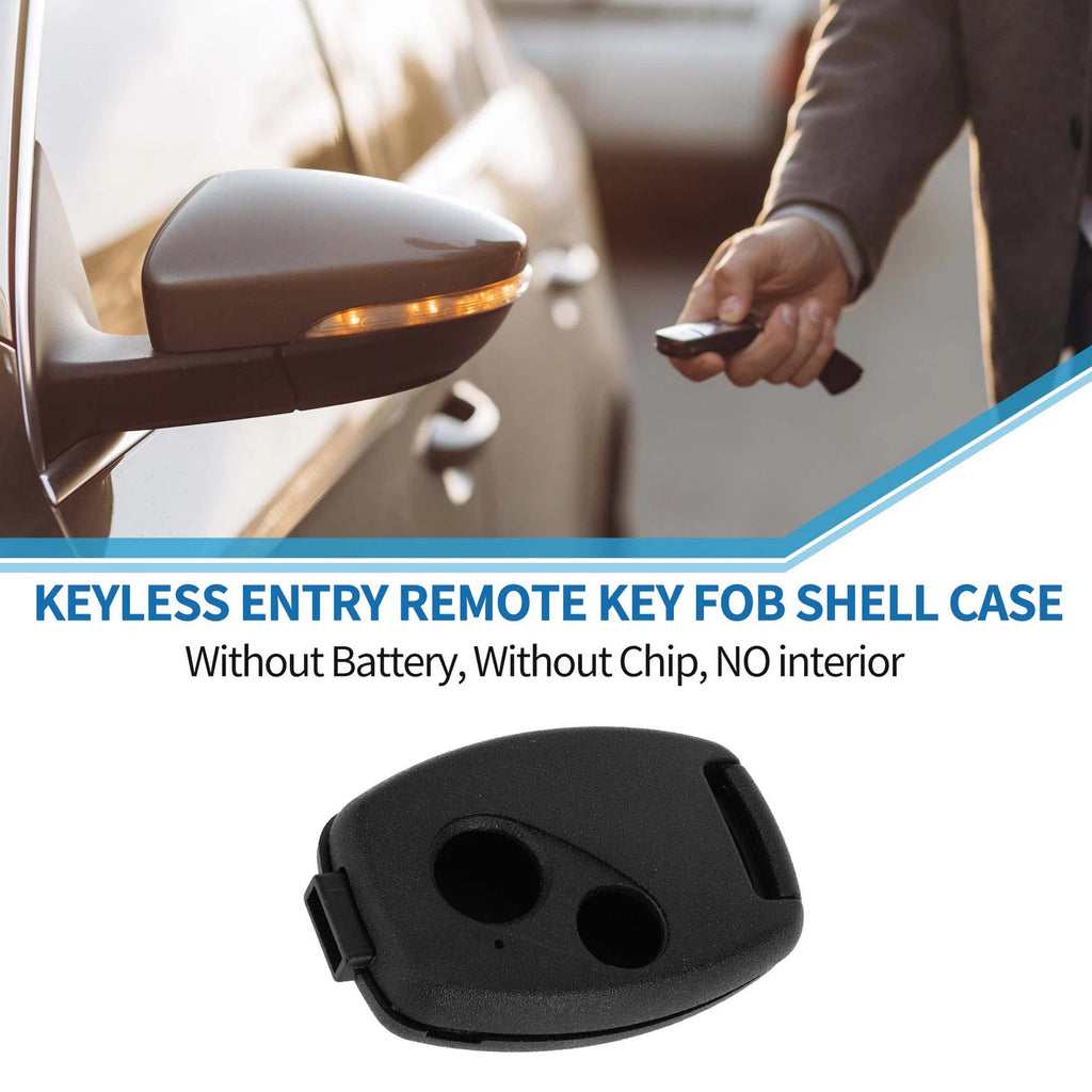 2X Keyless Entry Remote Fob Key Shell Case for Honda Civic (2006–2013)