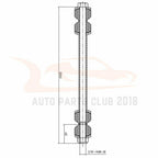 14PC Front Suspension Kit for Dodge RAM 1500 (2000–2001)