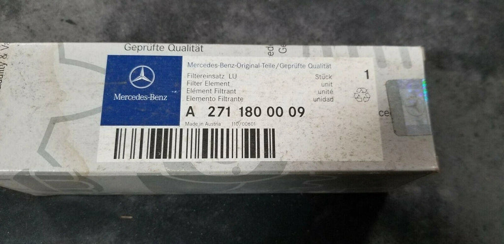 Oil Filter for Mercedes W211 W204 C180 C230 E200 (2003–2005) 2711800009