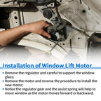 Power Window Regulator Lift Motor for Hyundai 2001-2006 (2001-2006)