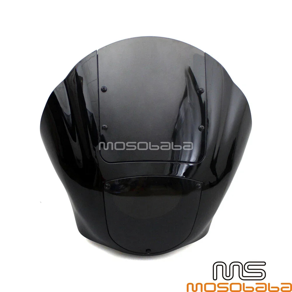 Headlight Fairing Windshield w/ 42-50mm Mount Clamp for Harley XL