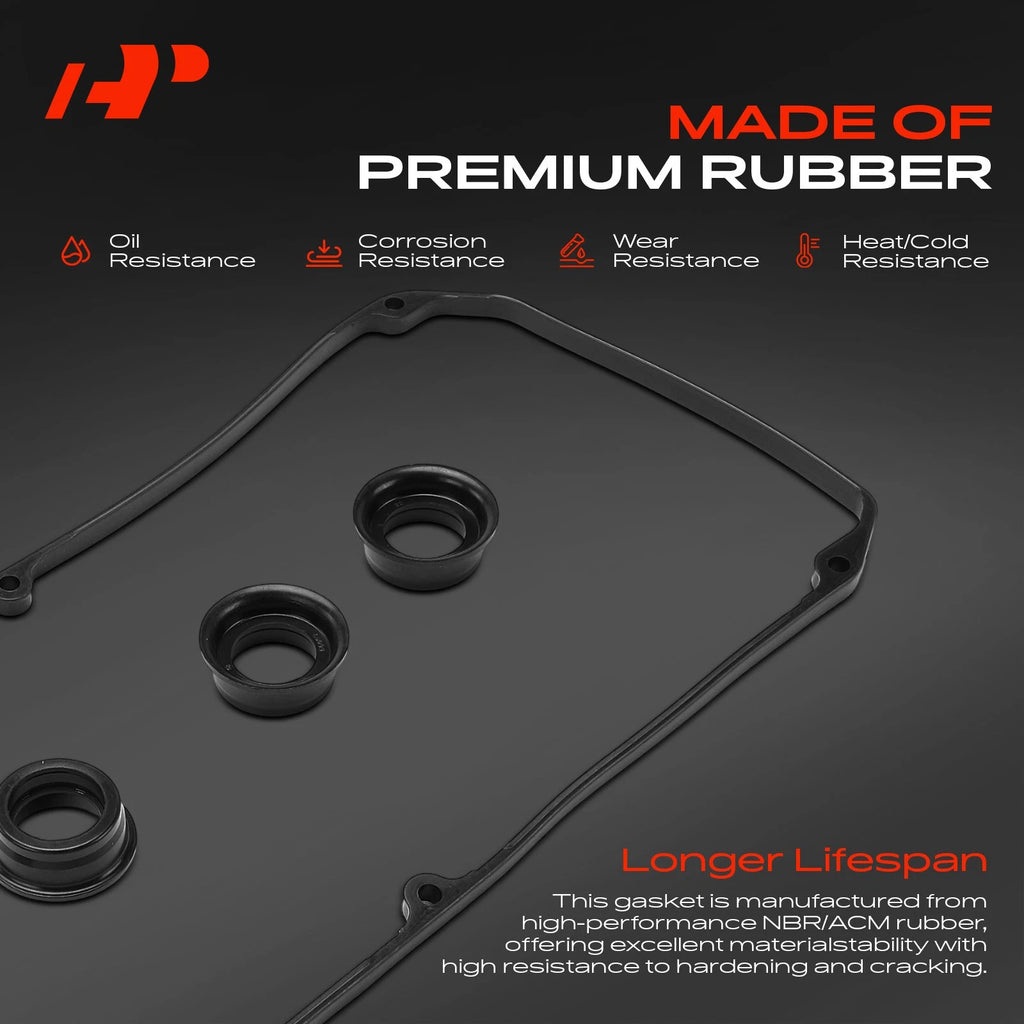 Engine Valve Cover Gasket Set for Mitsubishi Mirage (1990-2002)