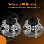 5 Bolt Rear Wheel Axle Hub Kit for Scion XB (2008–2015) 712418 ABS