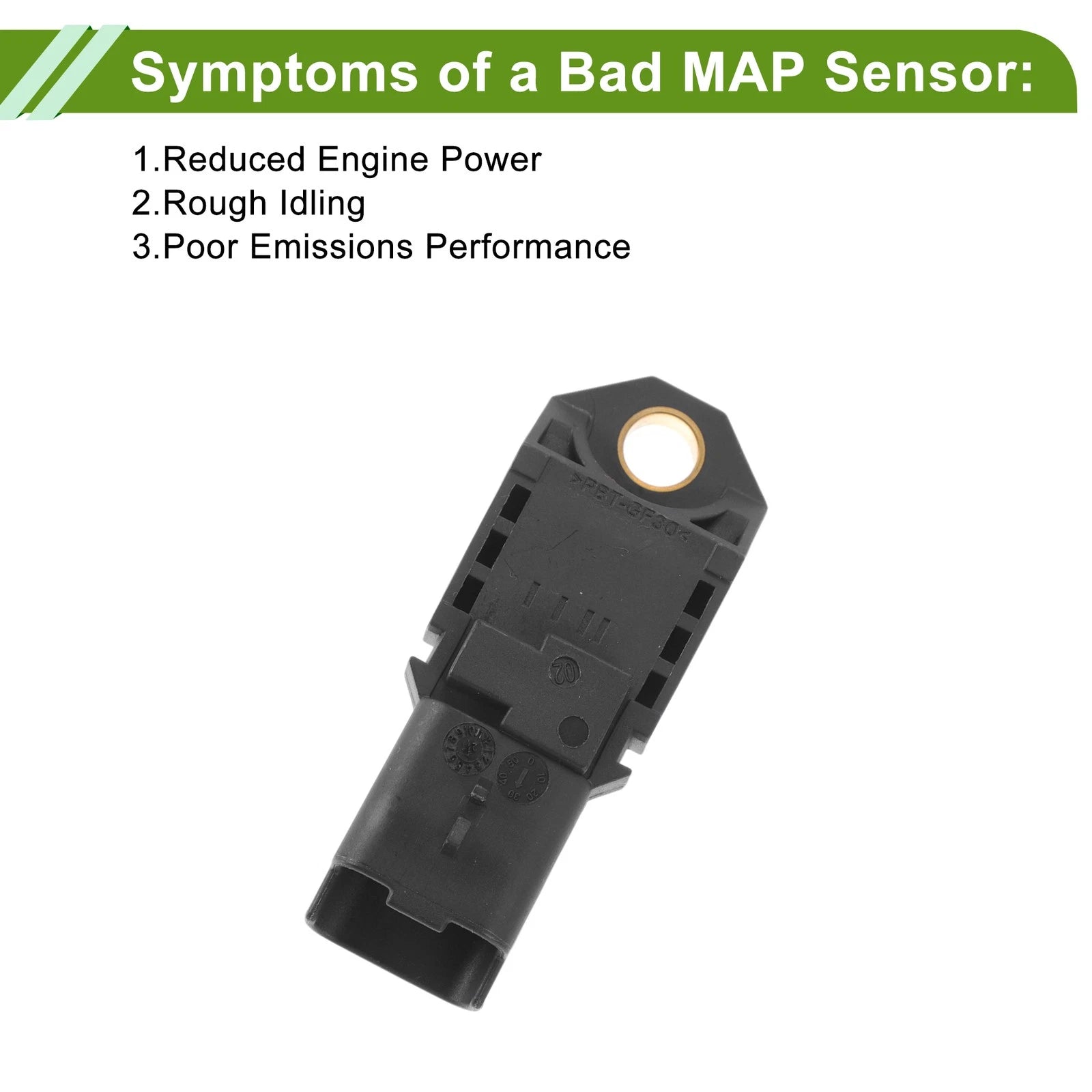 Manifold Absolute Pressure Sensor 5WK9700 for Ford S-Max (2006–2014)