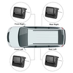Set of 4 Exterior Door Handles for Ford Excursion (2000–2005) Black