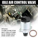 Idle Air Control Valve 17113209 for Chevy (Replacement, Silver Tone)