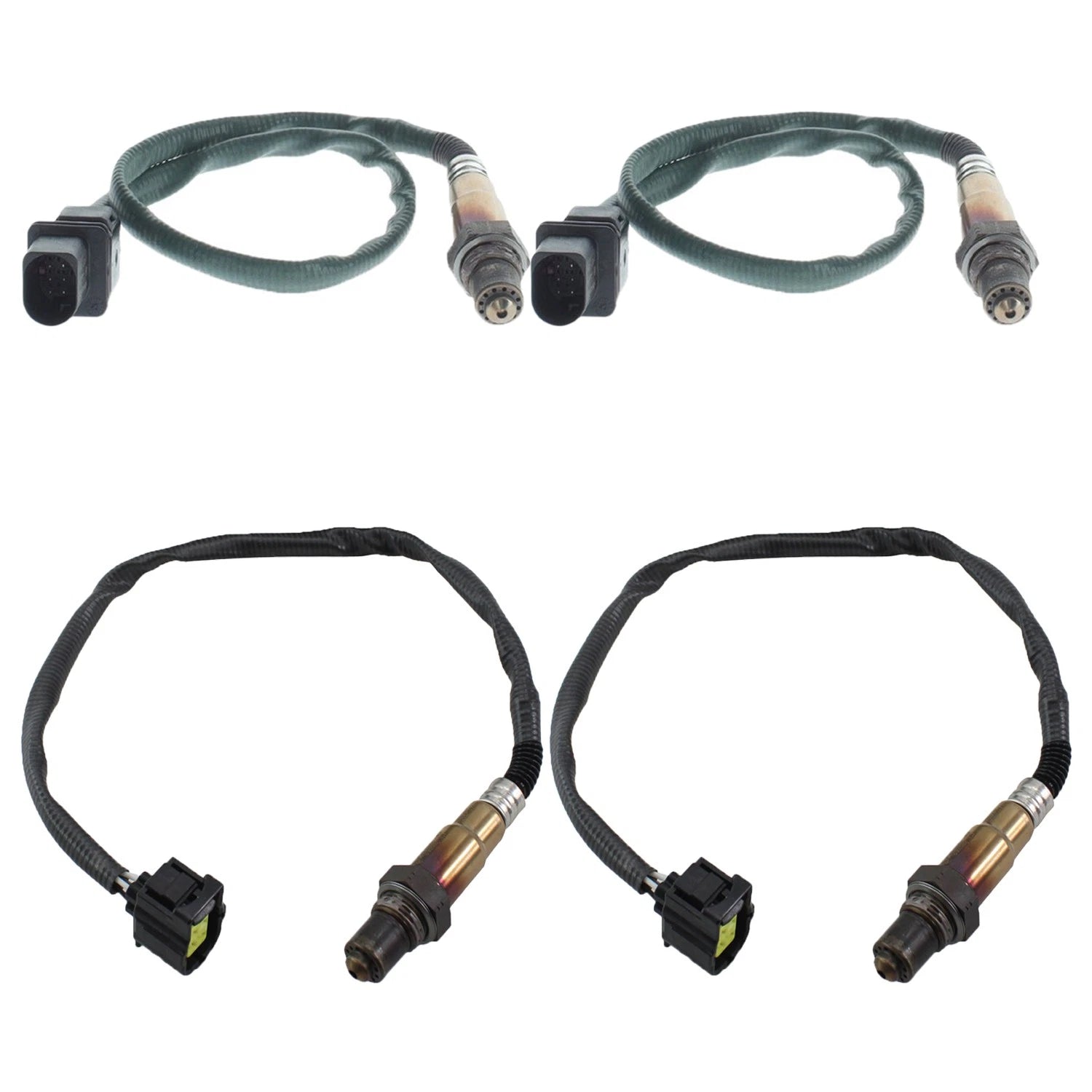 Oxygen Sensors Kit (Upstream & Downstream) for Mercedes W204 C230 W212 E350 X164 MLK