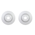 Set of 2 Bosch QuietCast Front Disc Brake Rotors for Macan Q5 S4 S5 (2014–2021)