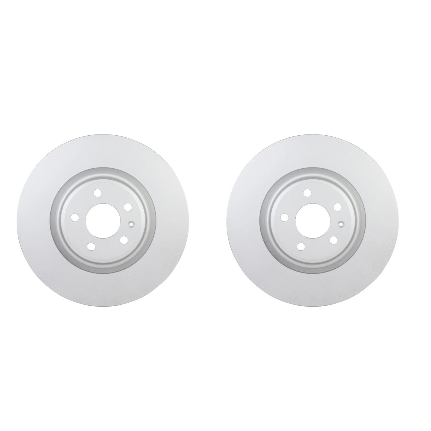 Set of 2 Bosch QuietCast Front Disc Brake Rotors for Macan Q5 S4 S5 (2014–2021)