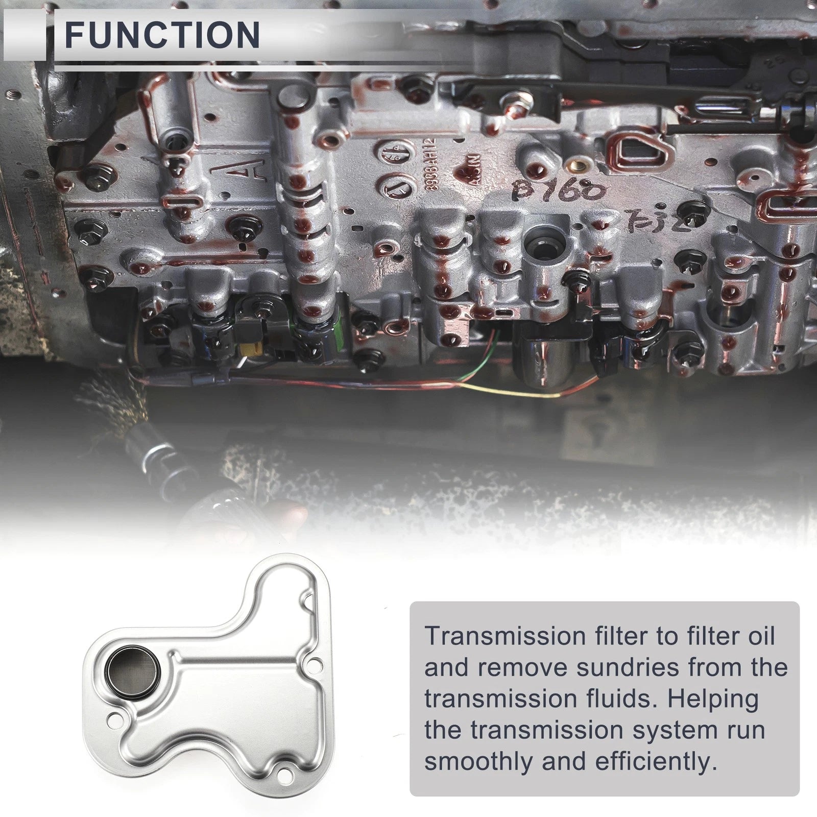Gasket Transmission Filter Metal Kit No.FU6121500B for Mazda Protege (1990–1999)