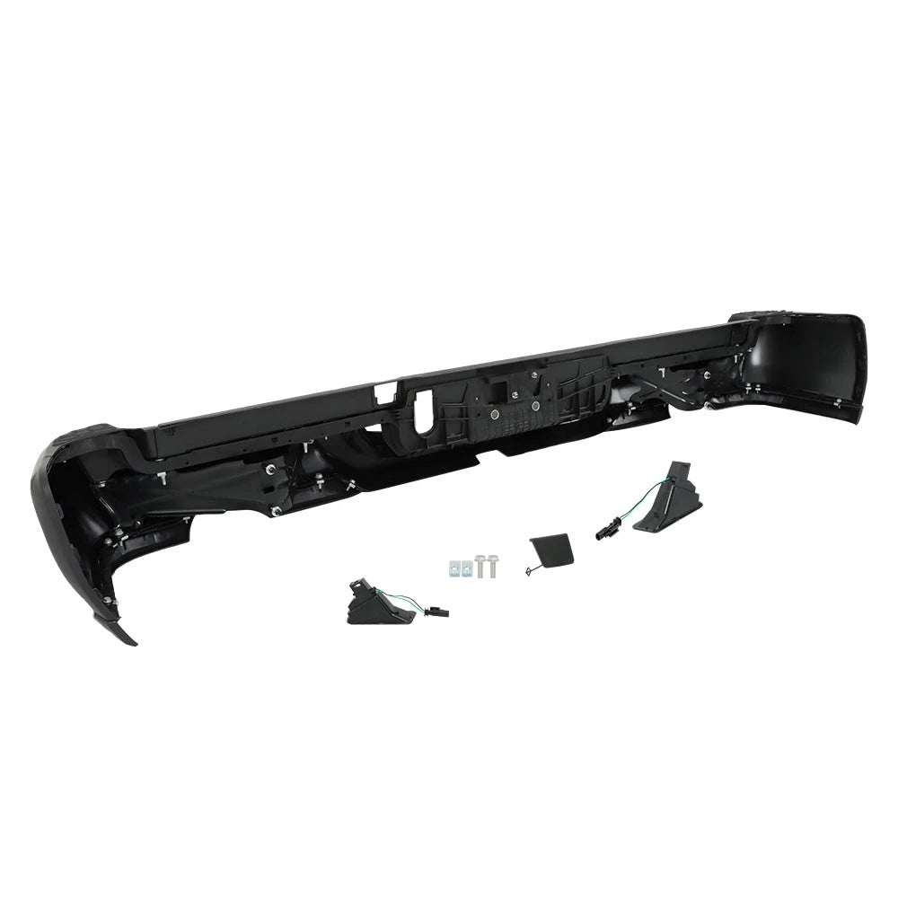 Rear Steel Step Bumper for Ram 1500 (2019-2022) with Dual Exhaust