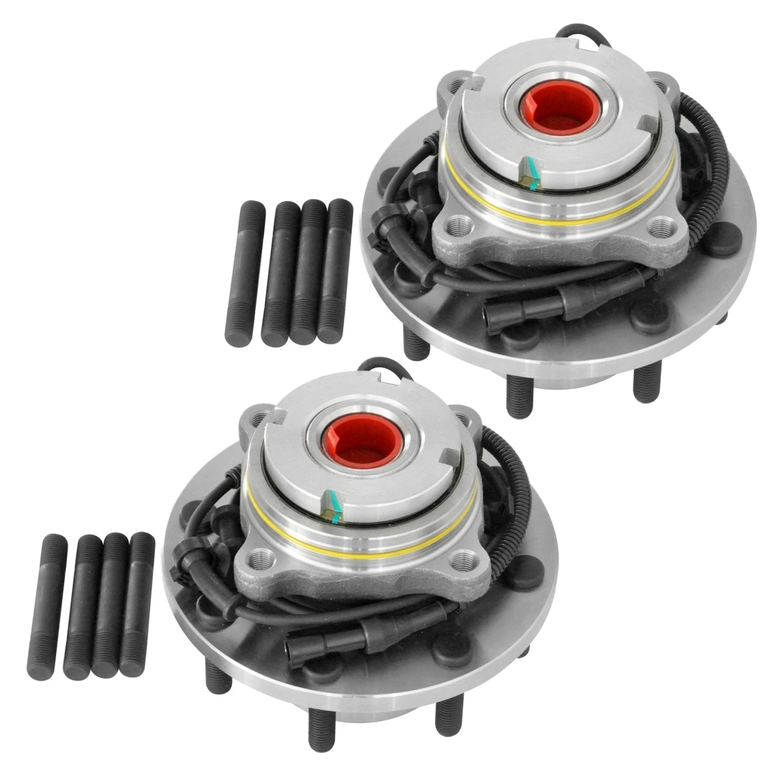 2X Front Wheel Hub Bearings for Ford F-250 Super Duty (1999–2004)