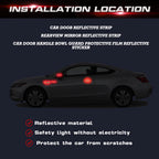 3D Strong Reflective Strip Stickers for Universal Car SUV Door Markers (3D)