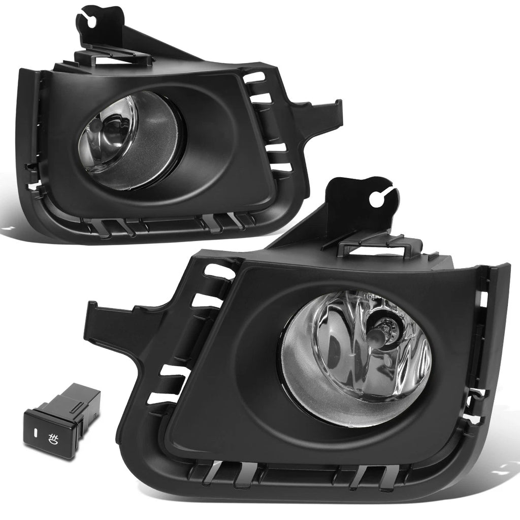 Clear Lens Front Bumper Fog Lights for Toyota Prius C (2012–2014)