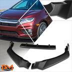 Carbon Fiber Look CK-Style Front Bumper Lip for Honda Odyssey (2018–2020)