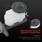 Brake Master Cylinder with Reservoir & Sensor for Honda CR-V (1999–2001)