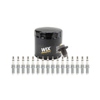 Wix Engine Oil Filter & NGK Spark Plugs Set for Dodge 300 Aspen Charger Ram 2500 V8 (2006–2010)
