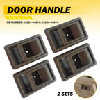 Set of 4 Brown Door Handles for Toyota Tacoma 4Runner (1995–2000)