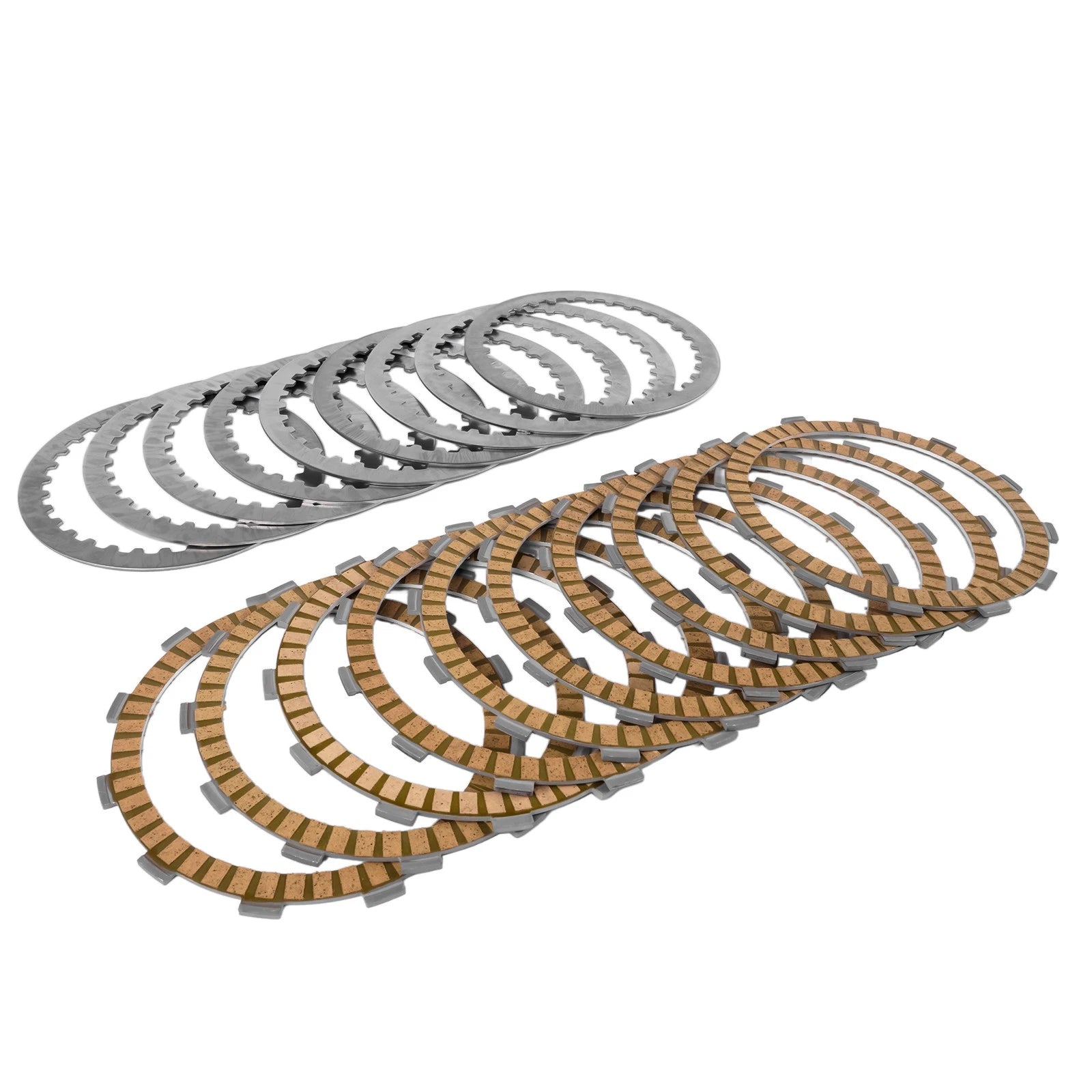 Clutch Friction Steel Plates Kit for Harley Touring Softail Dyna Trike (2000–2017)