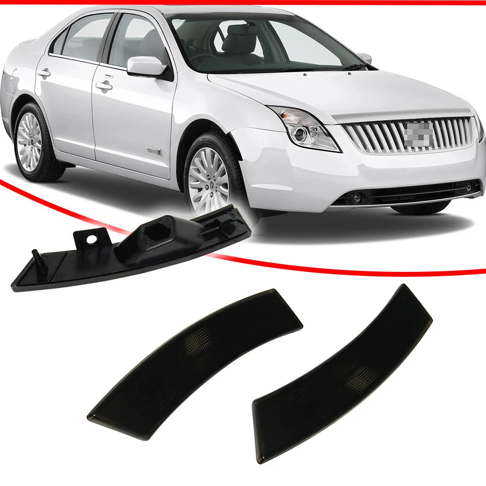 Smoked Front Bumper Side Fender Lights for Mercury Milan (2010–2012)