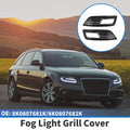1 Pair Front Fog Light Grill for Audi A4L B9 S4 RS4 (2017–2023) No. 8K0807681K/8K0807682K