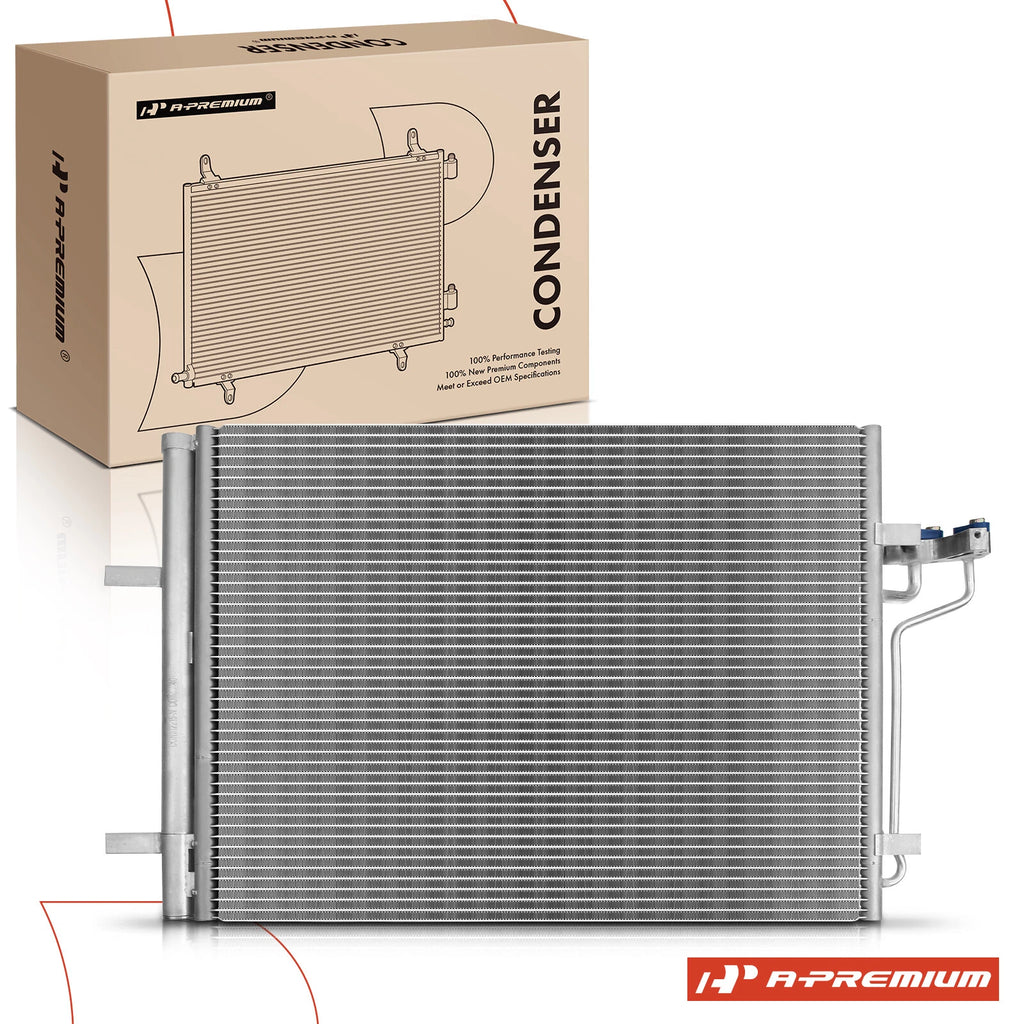 A/C Condenser with Receiver Drier & Bracket for Ford Focus (2015–2018)