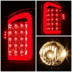 2X LED C-Tube Tail Brake Light Lamp for Dodge Ram 1500 2500 3500 (2002–2006)