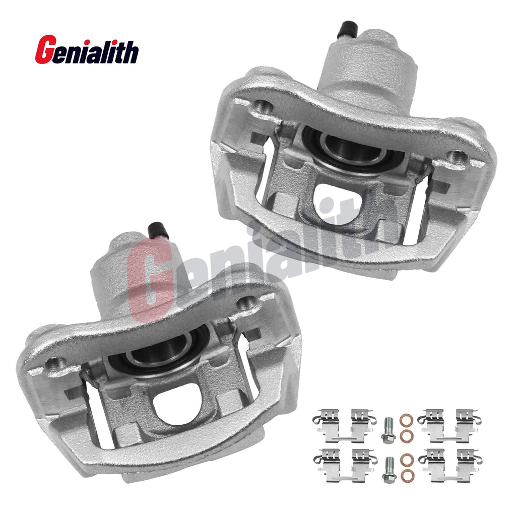 2X Rear Disc Brake Calipers with Bracket Kits for Toyota Highlander (2006–2007)
