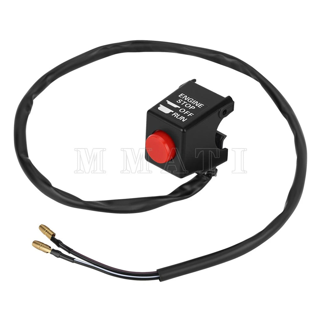 Kill On/Off Button Switch for Suzuki LT50 LT 50 LTA50 (1990–1999) 37400-04602 CNC Housing