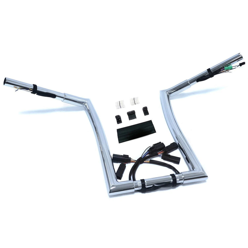 Prewired 12" 14" 16" Handlebar for Harley Road King FLHRC (2008–2013)