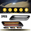 2X Sequential LED Hood Bezel Trim Signal Lights for Dodge Ram 1500 (2010–2022)