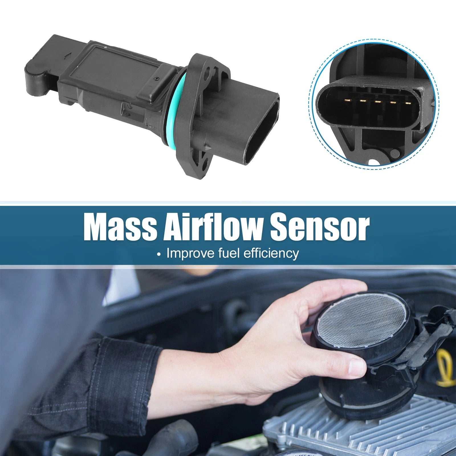 Mass Air Flow Sensor for BMW M5 (2007–2010) No. 13627566986