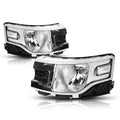 Headlight for Ford Flex (2013–2019) OE Direct Replace Chrome Housing Clear Corner